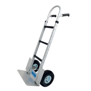 AluTruk With Folding Toe Plate and Pneumatic Wheels