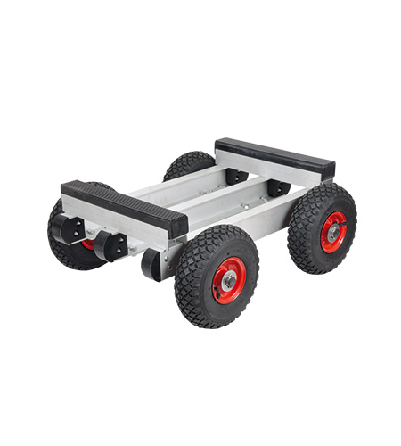 AluTruk Piano Dolly With Pneumatic Wheels For Rough Terrain
